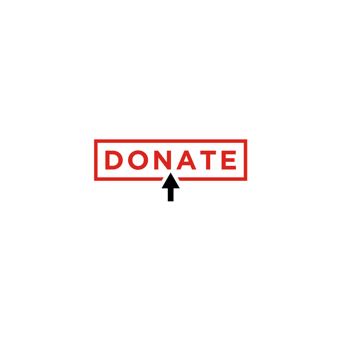DONATE LOGO VECTOR cover image.