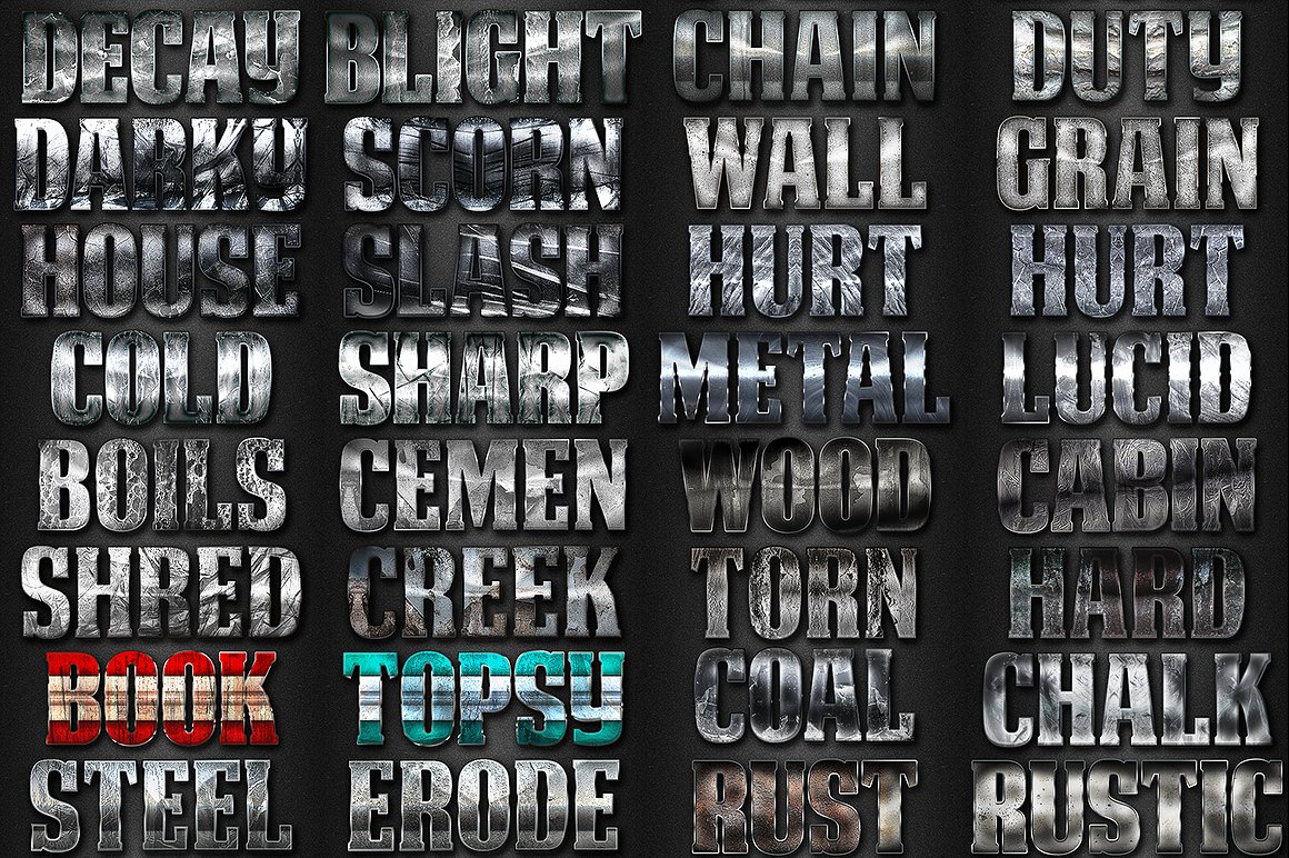 32 Grunge Styles Bundle 2preview image.