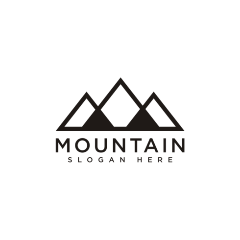 mountain logo design vector | MasterBundles