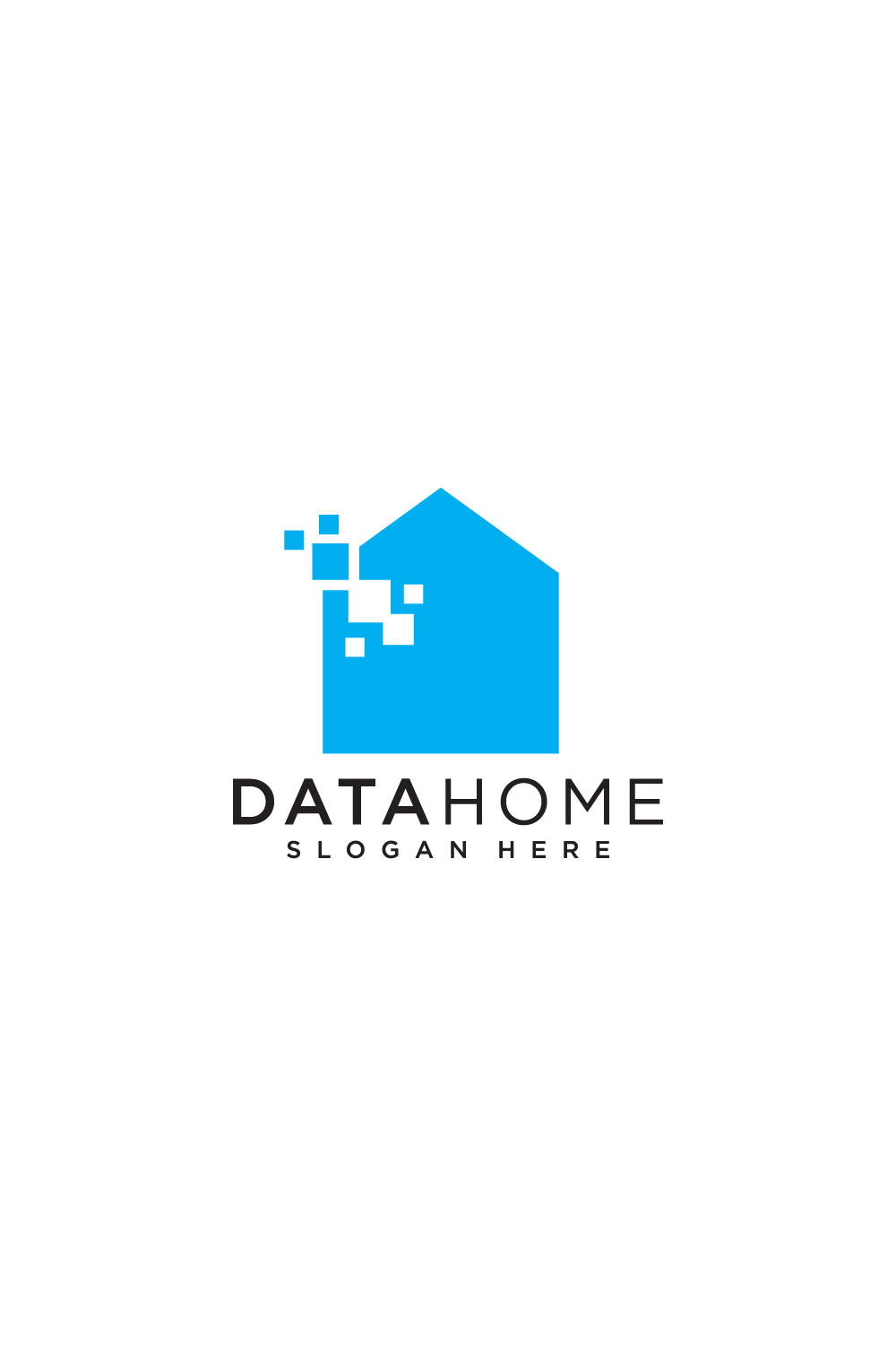 data home logo design vector pinterest preview image.