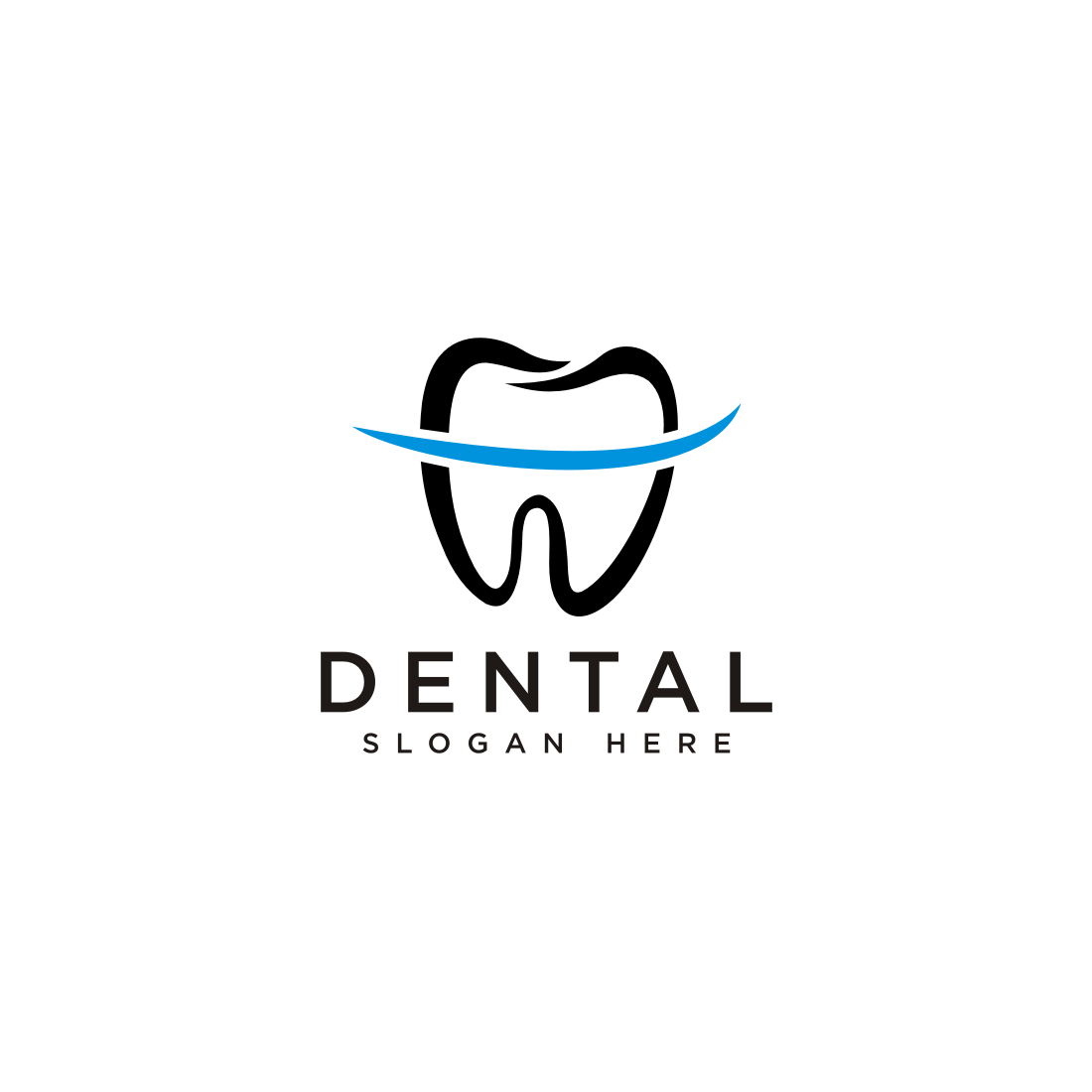 dental logo vector design cover image.