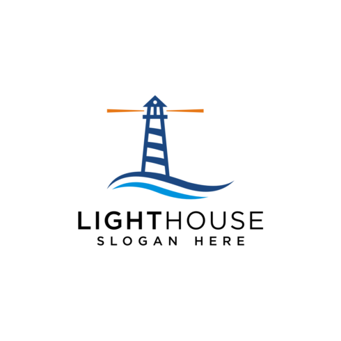 lighthouse logo vector design cover image.