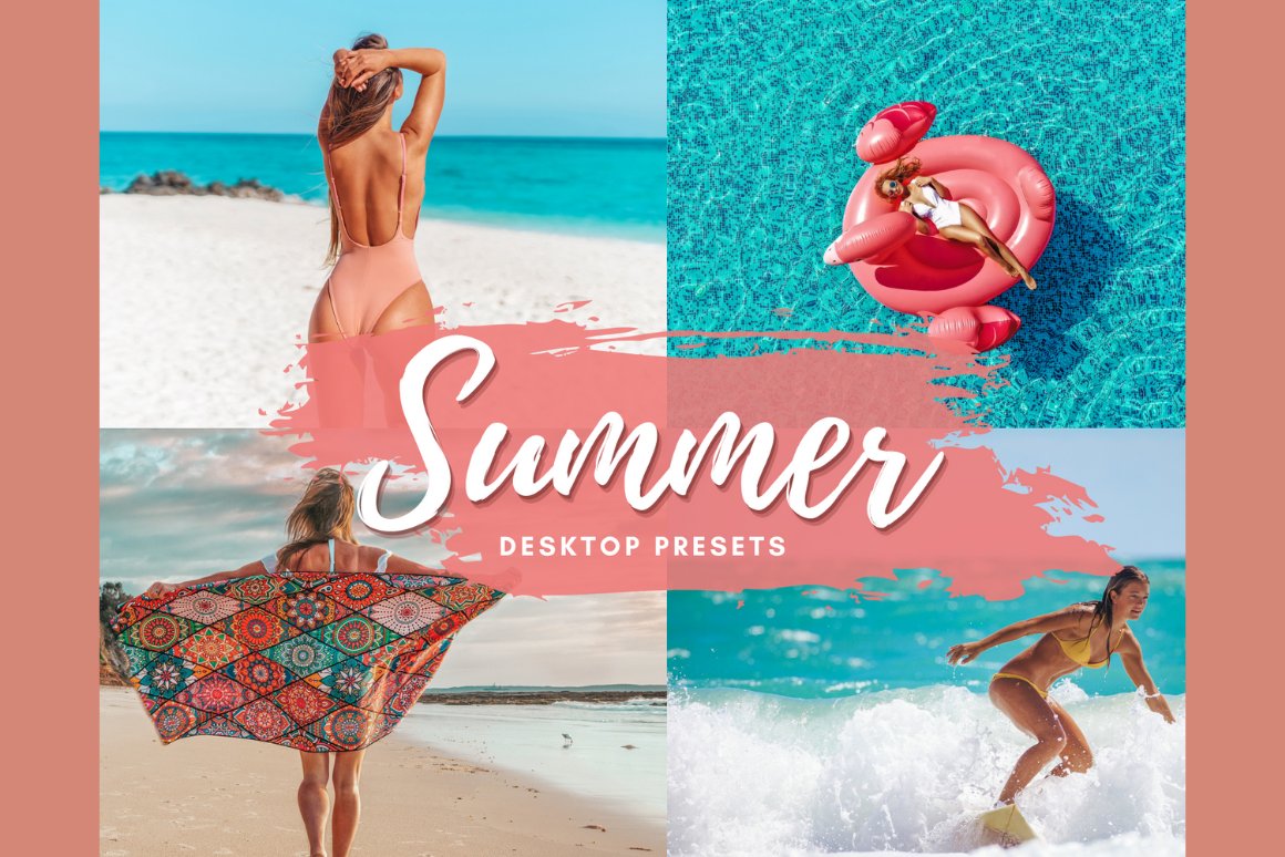 IG SUMMER Desktop Lightroom Presetcover image.