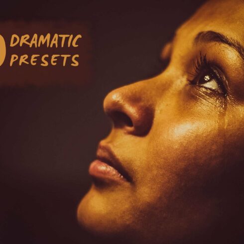 20 Dramatic Lightroom Presets V2cover image.