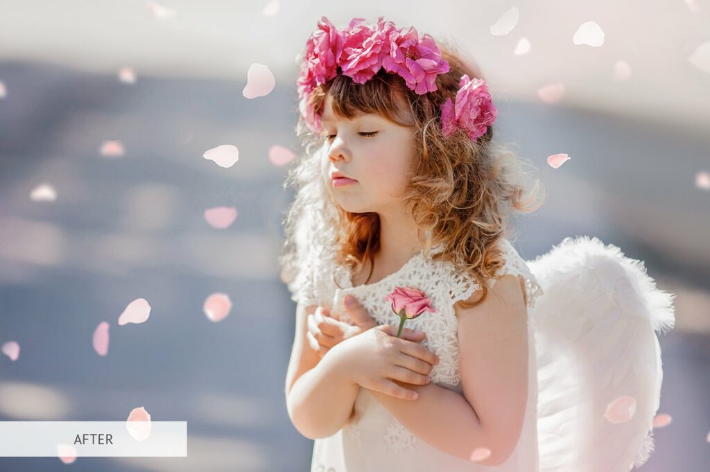 Rose Petals Photoshop Overlays – MasterBundles
