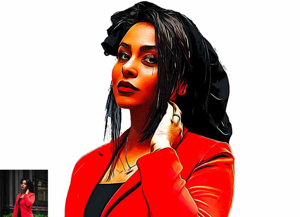 Premium Cartoon Photoshop Action – MasterBundles