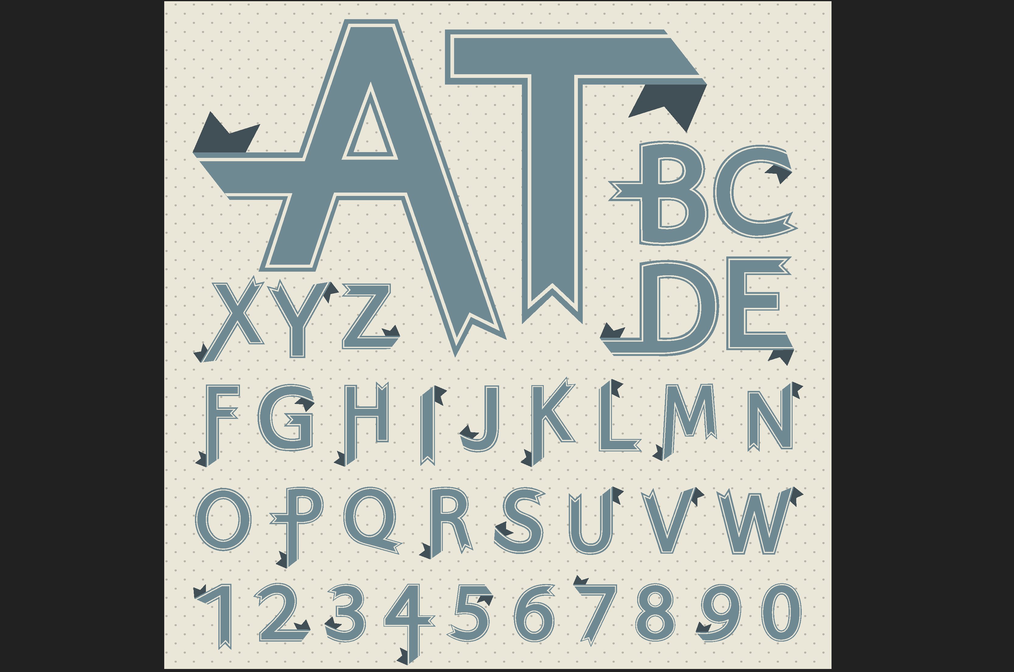 Ribbon alphabet cover image.