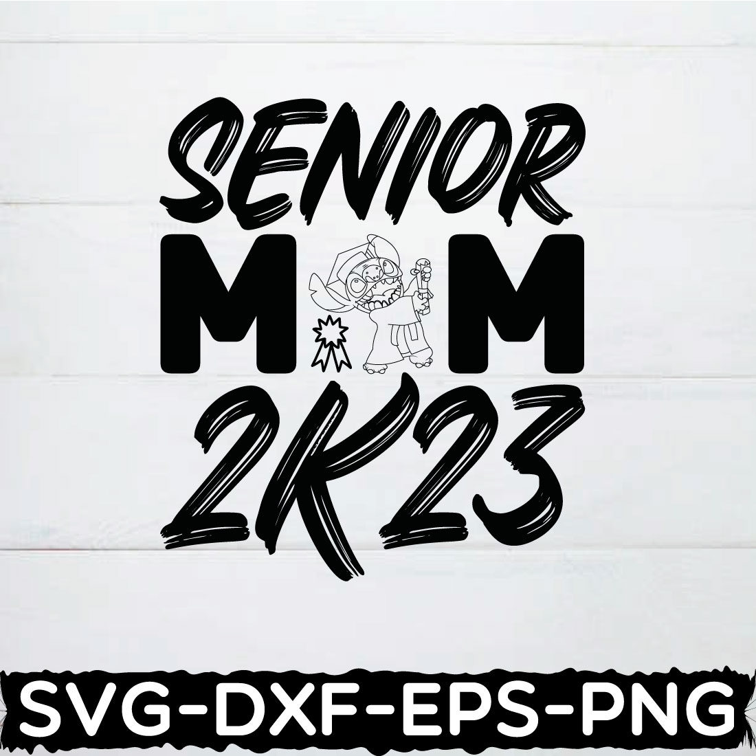 SENIOR MOM 2023 SVG,CLASS OF 2023 cover image.