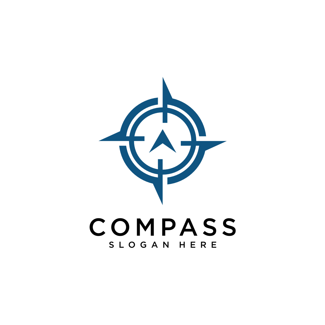 Compass camping icon. Compass logo template for camping 24100425 Vector Art  at Vecteezy