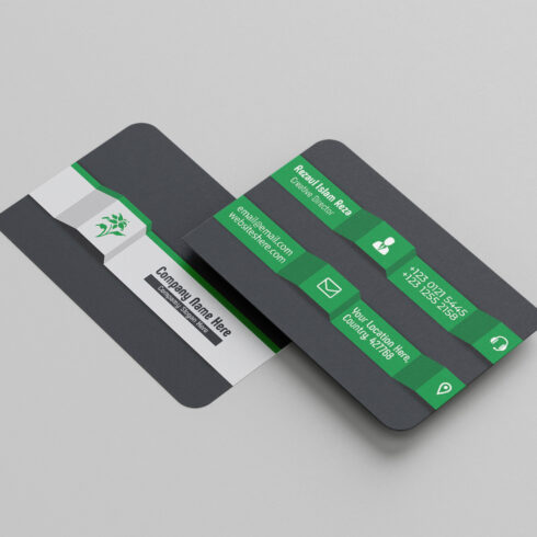 Creative Business Card template cover image.