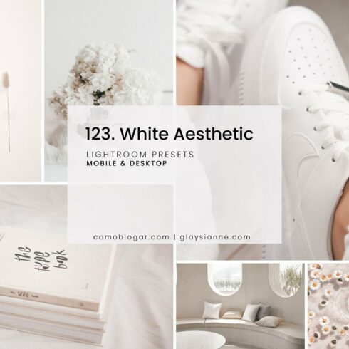 123. White Aestheticcover image.