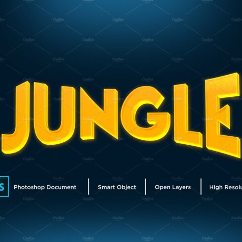 Jungle Text Effect & Layer Stylecover image.