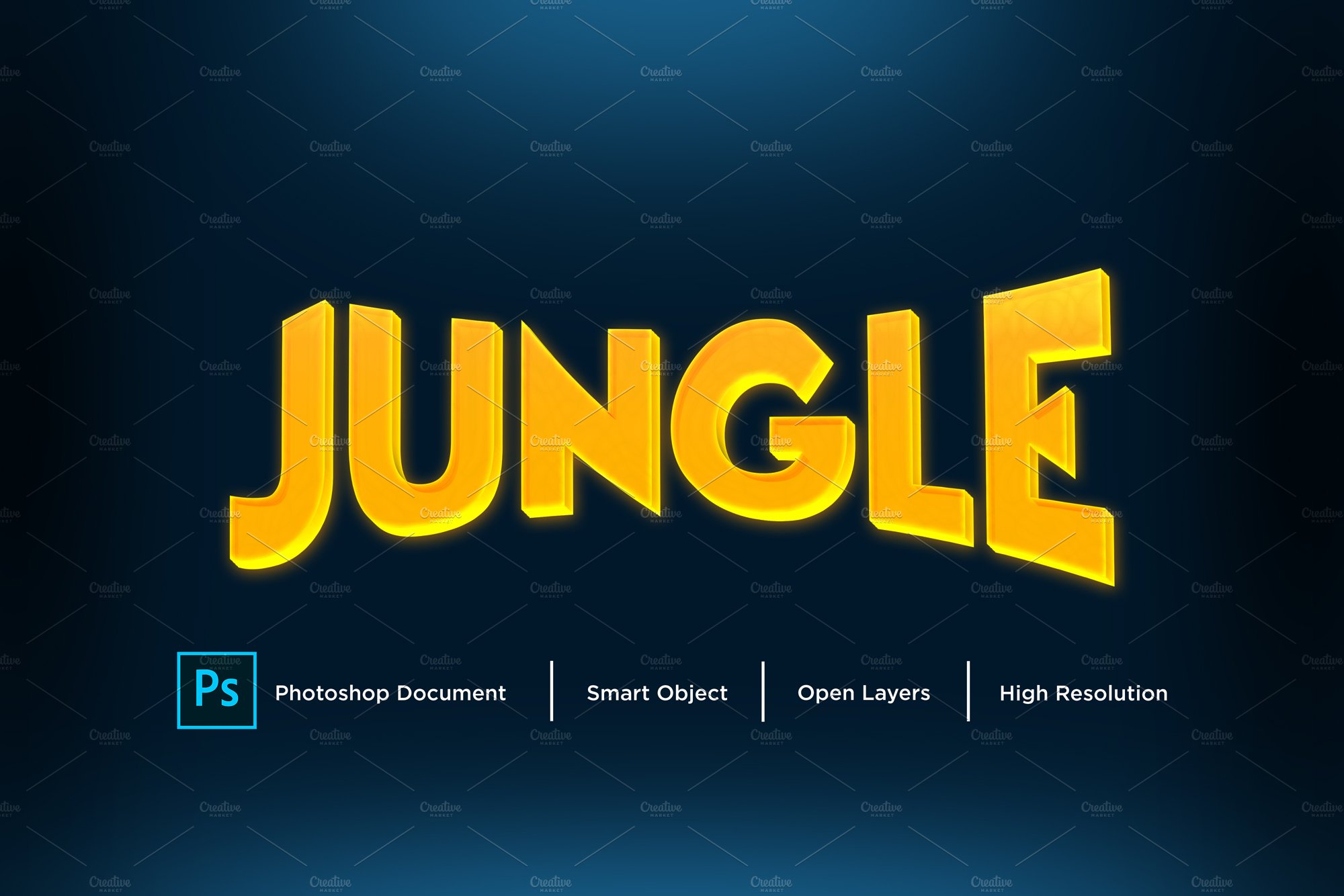 Jungle Text Effect & Layer Stylecover image.