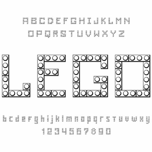 Lego Font cover image.