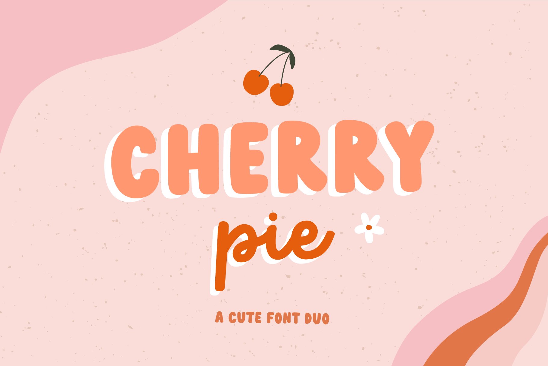 Cherry pie | Font duo cover image.
