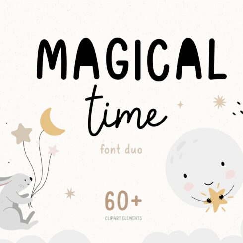 Magical time | Font duo cover image.