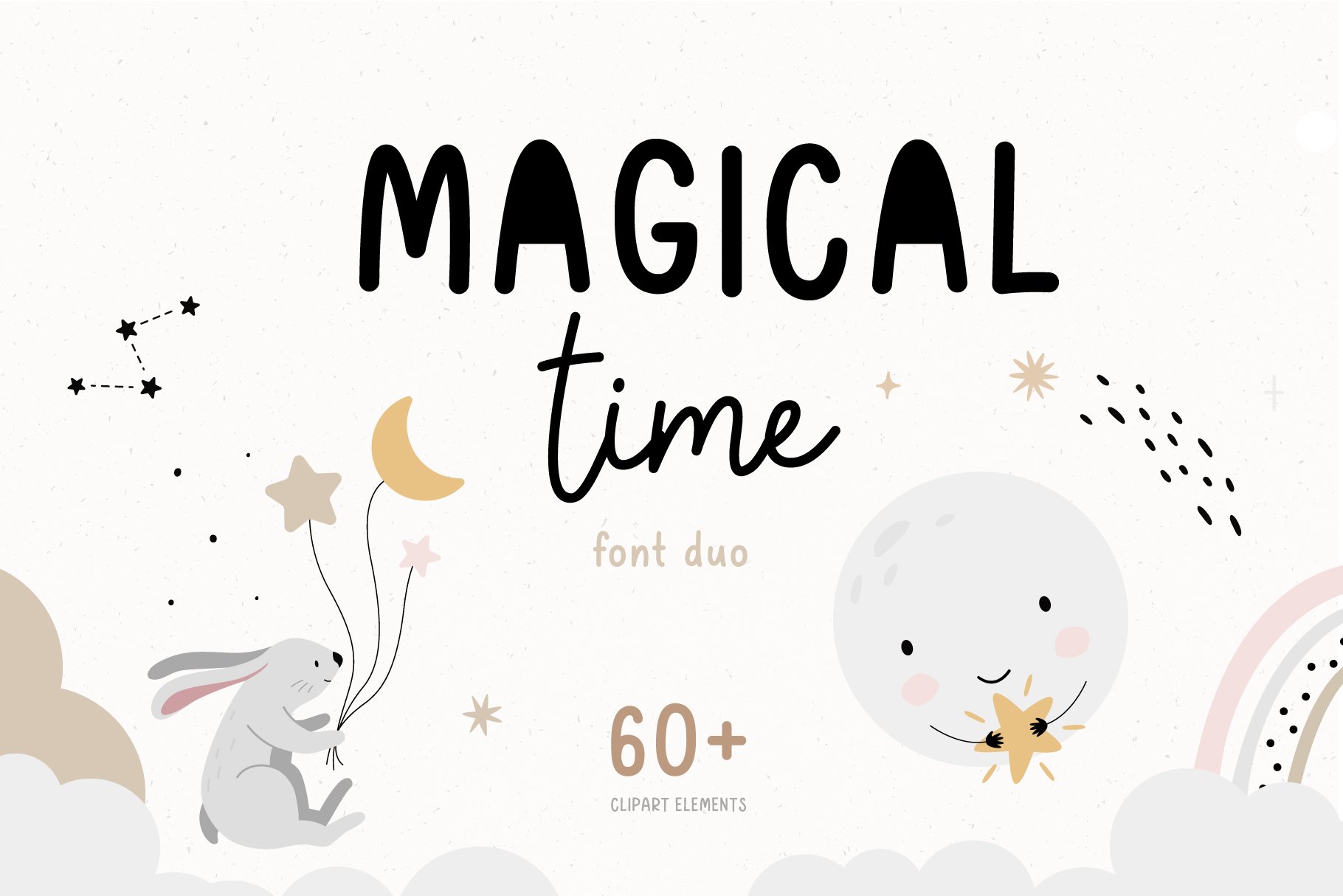 Magical time | Font duo cover image.