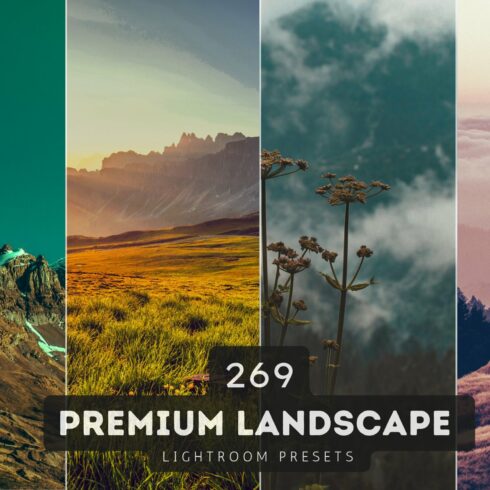 Landscape Lightroom Presets Bundlecover image.