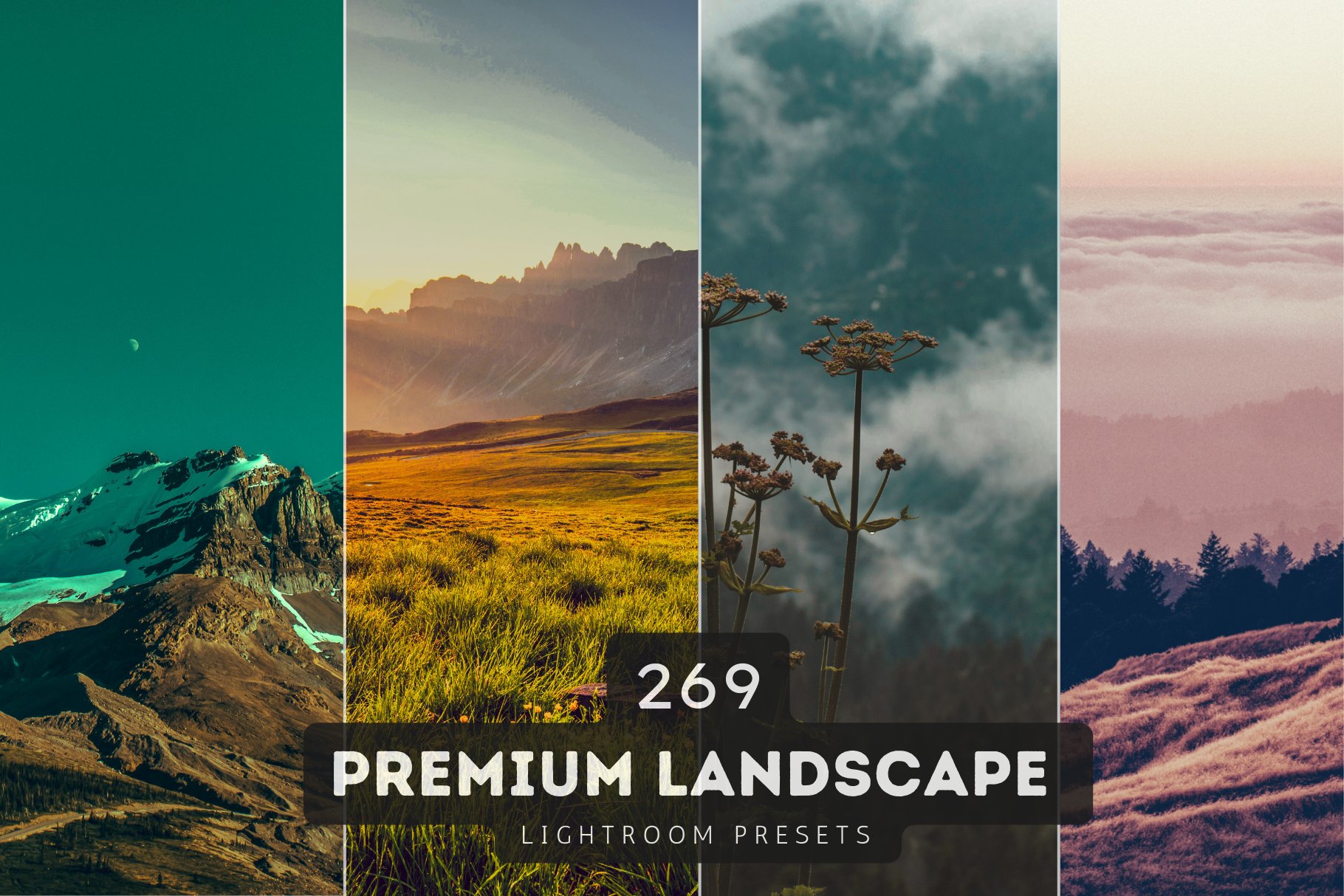 Landscape Lightroom Presets Bundlecover image.