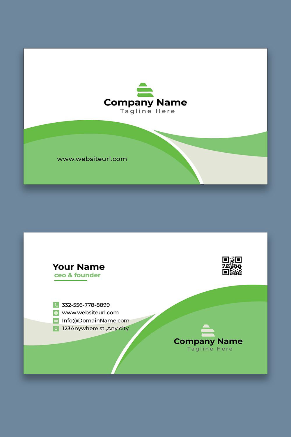 Creative and unique Business card pinterest preview image.