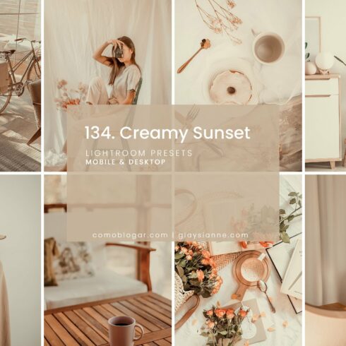 134. Creamy Sunsetcover image.