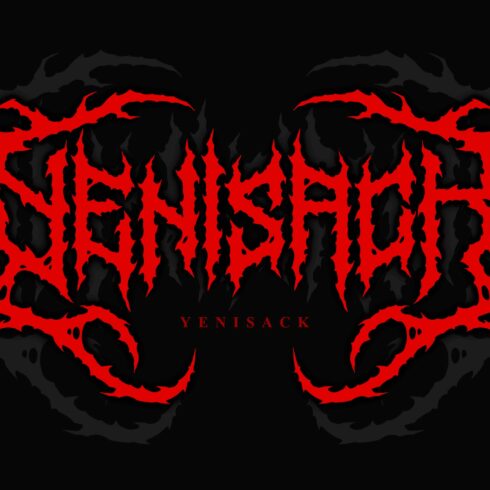 Yenisack | Black Metal Font Vol. 5 cover image.