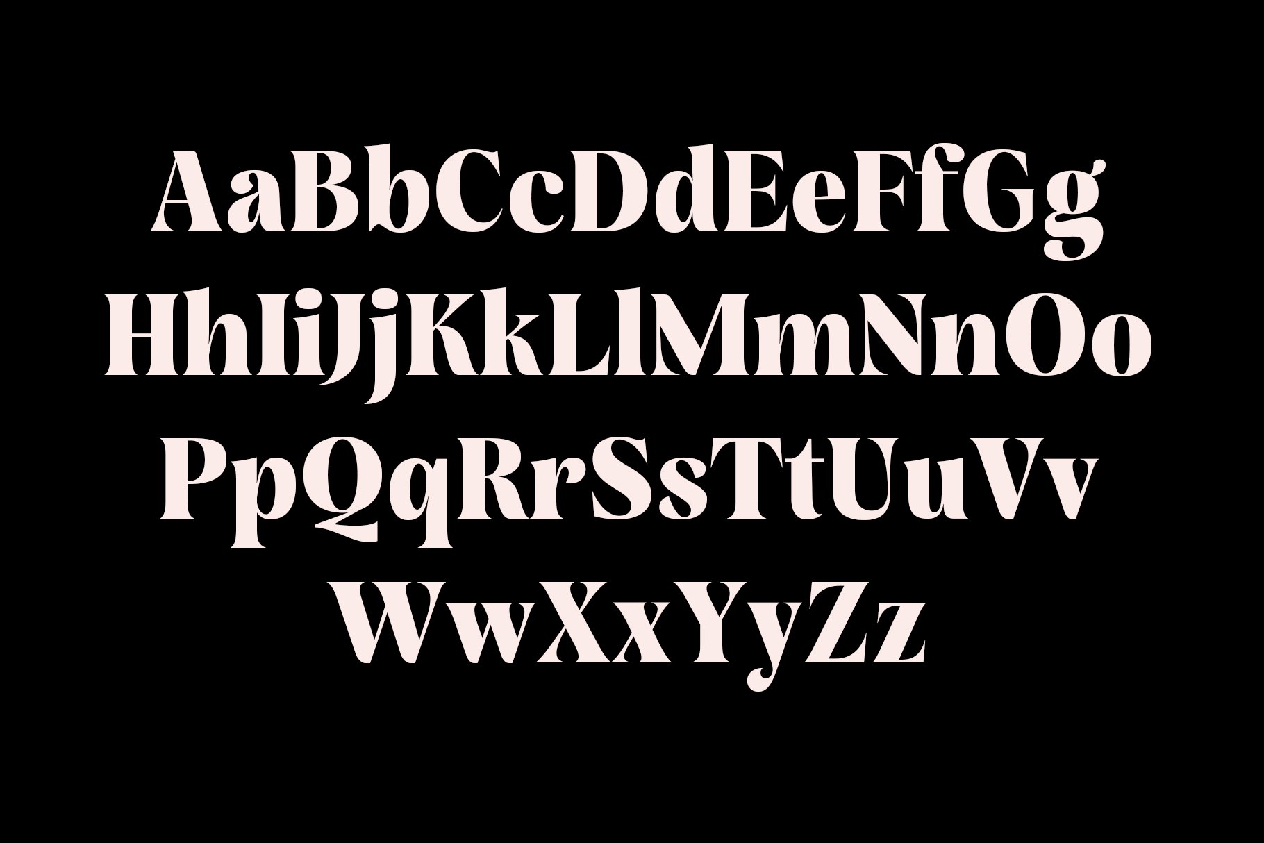 14 rasbern branding display serif font 58