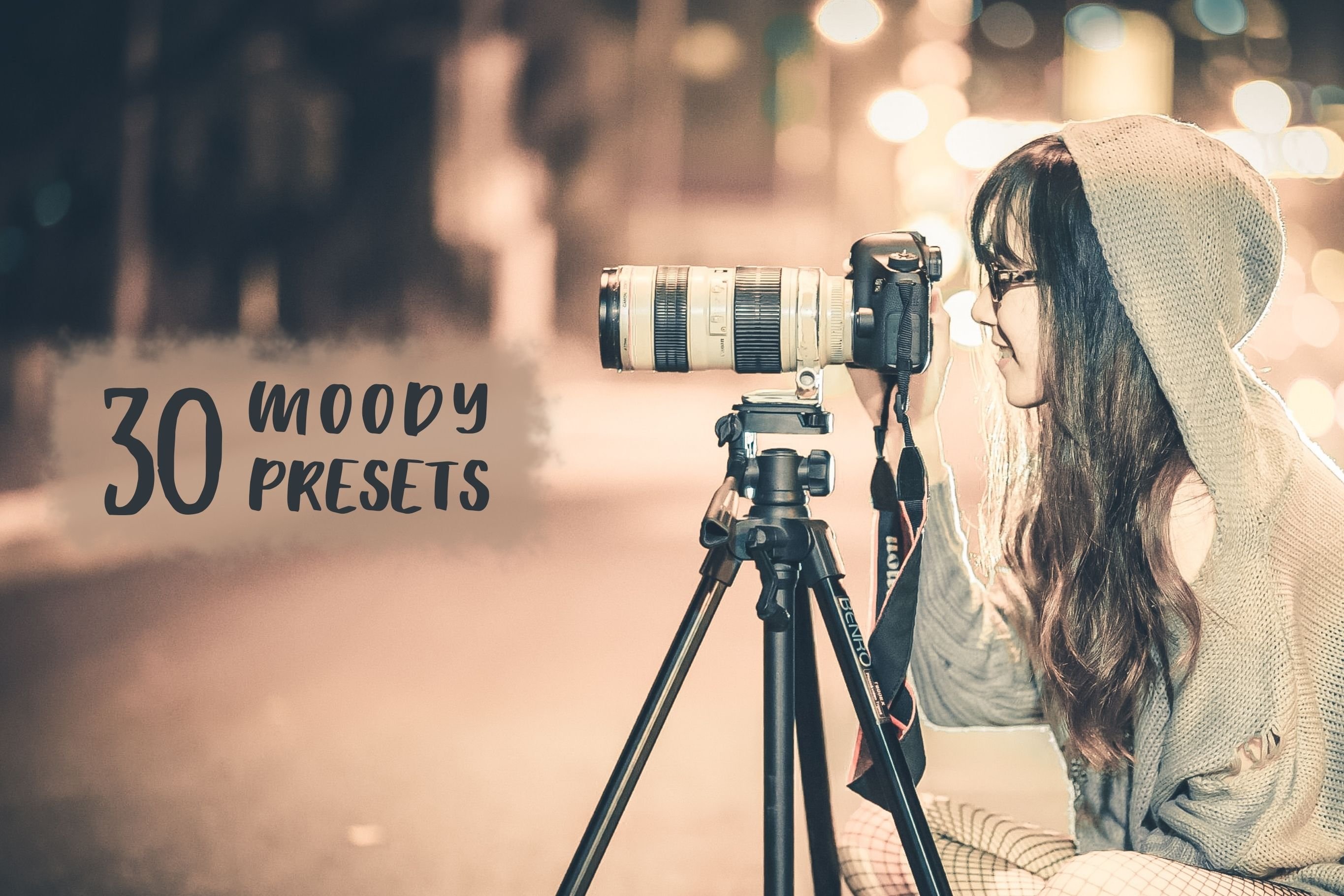 Moody Lightroom Presets V3cover image.