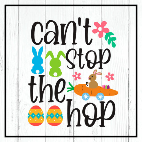 can\'t stop the hop svg cover image.