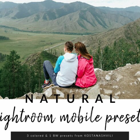 Natural presets for Mobile Lightroomcover image.