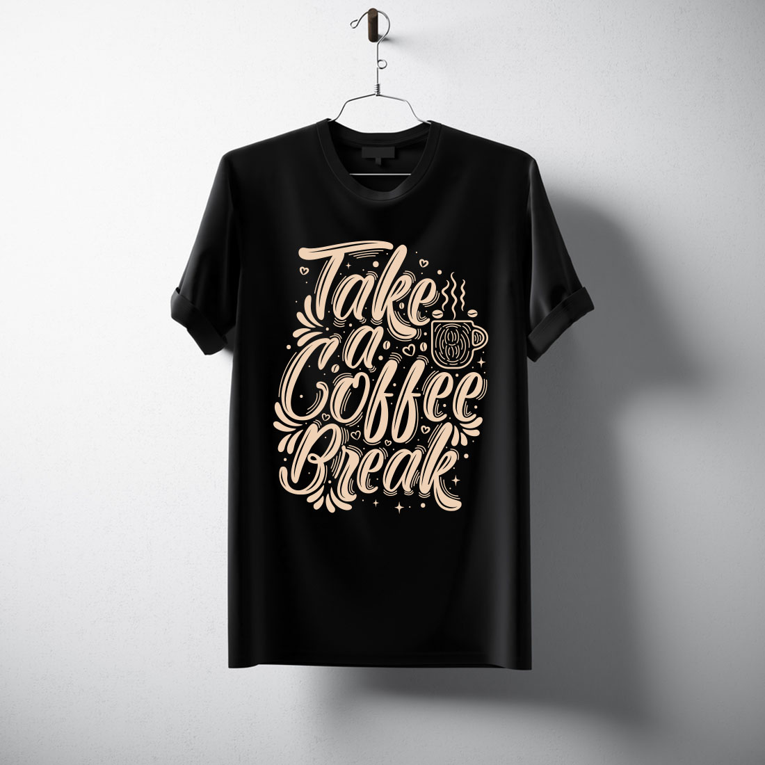 10 Coffee typography t shirt design bundle / 10 eps coffee tshirt / 10 pdf  coffee t shirt/