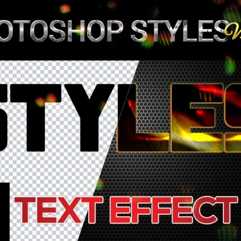 10 creative Photoshop Styles V162cover image.