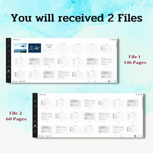 Drone Pilot Logbook - Canva template - MasterBundles