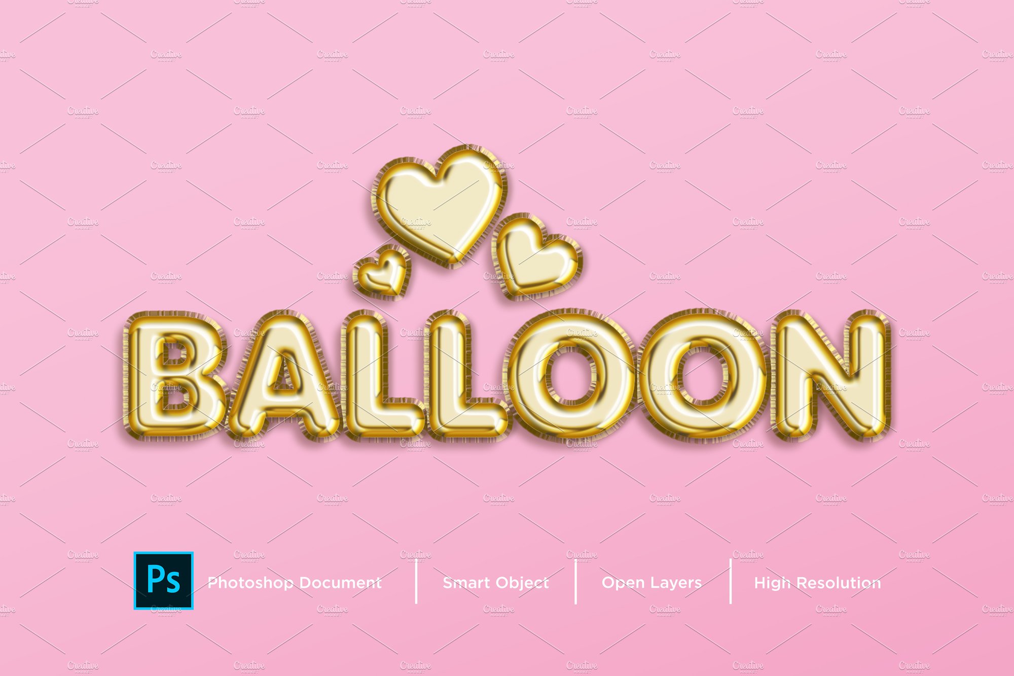 Balloon Text Effect & Layer Stylecover image.