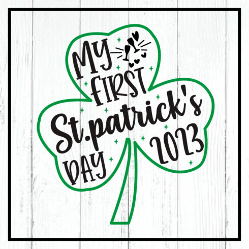 my first stpatrick\'s day svg cover image.
