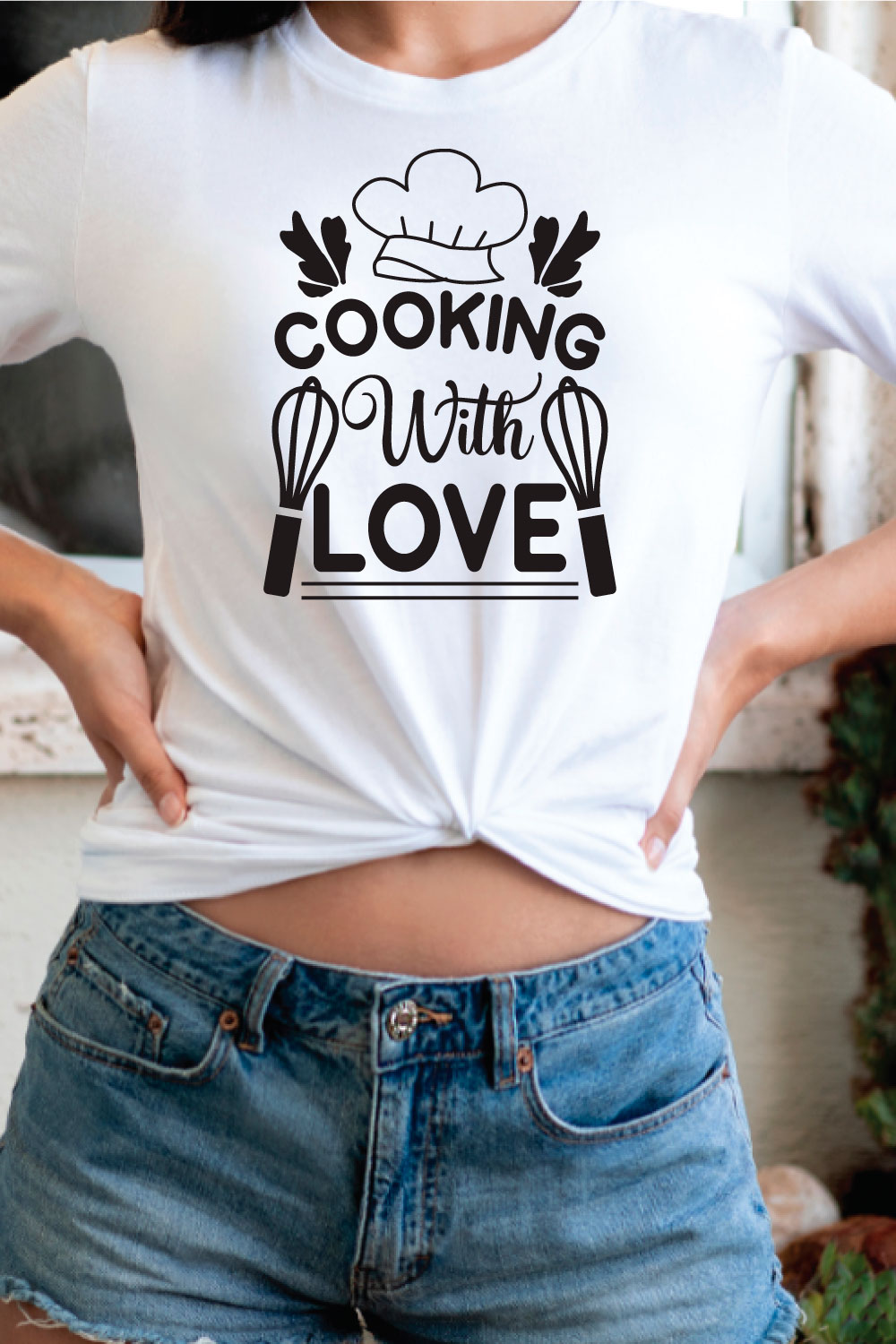 cooking with love svg pinterest preview image.