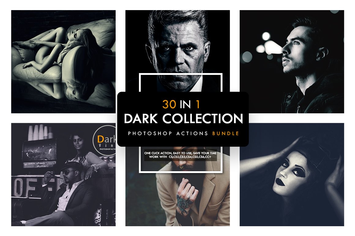 30 In 1 Dark Collection PS Actionscover image.