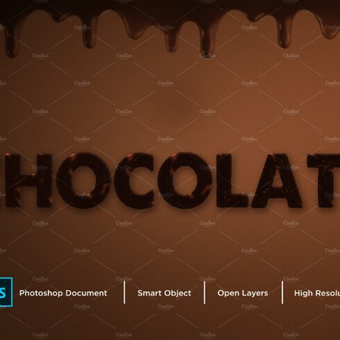 Chocolate Text Effect & Layer Stylecover image.