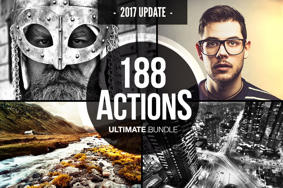 188 PS Actions Ultimate Bundlecover image.