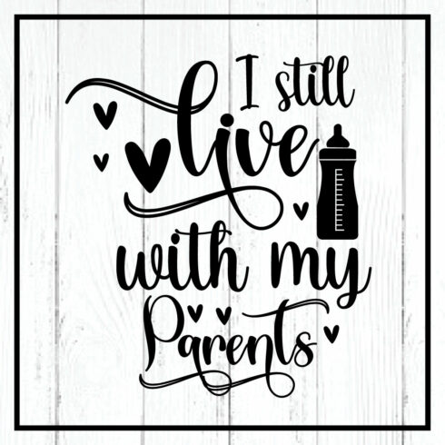 i still live with my parents svg cover image.