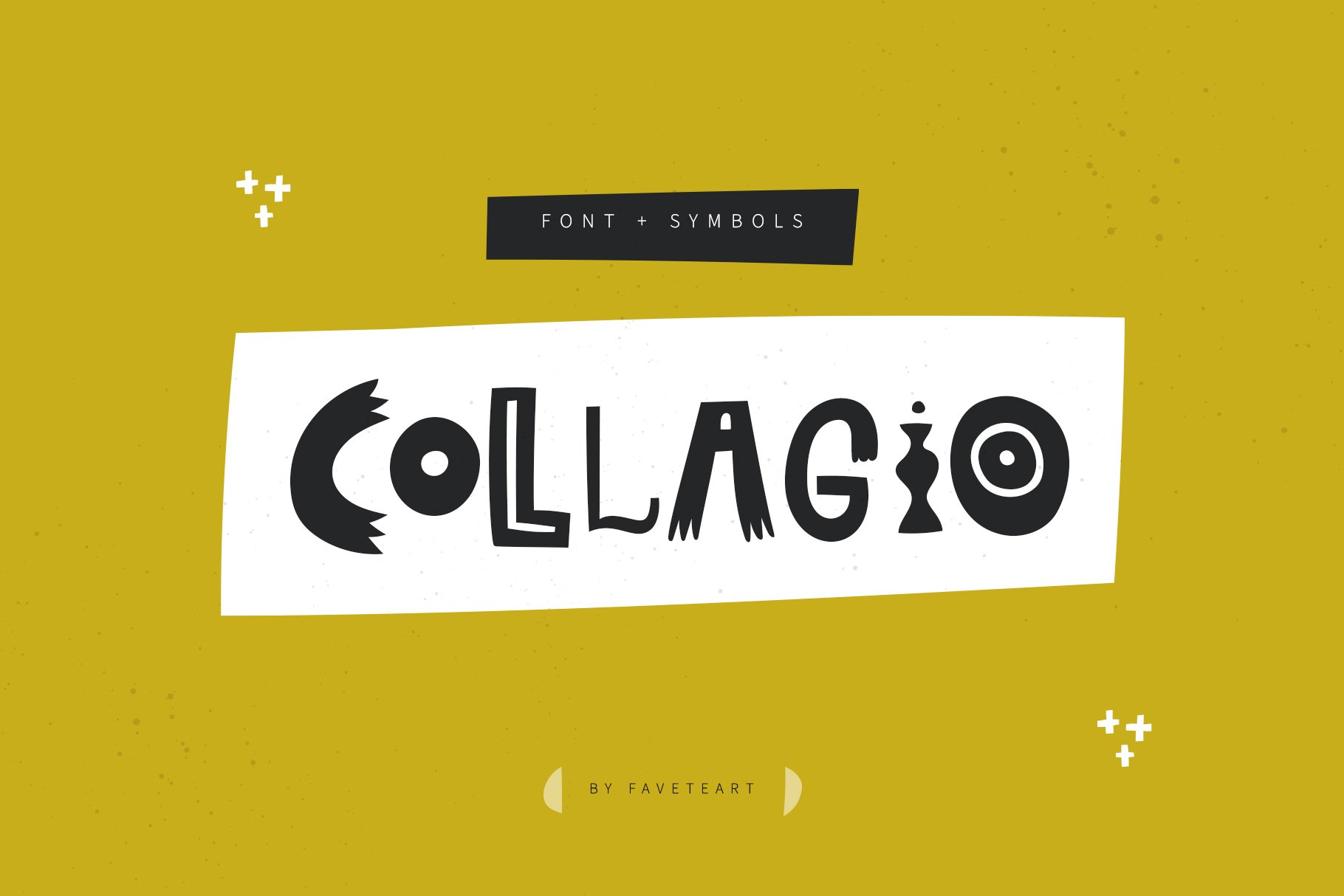 Collagio - display font cover image.