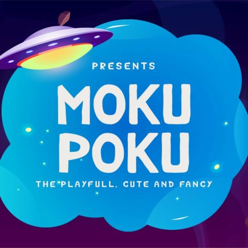 Mokupoku | Playful Font cover image.