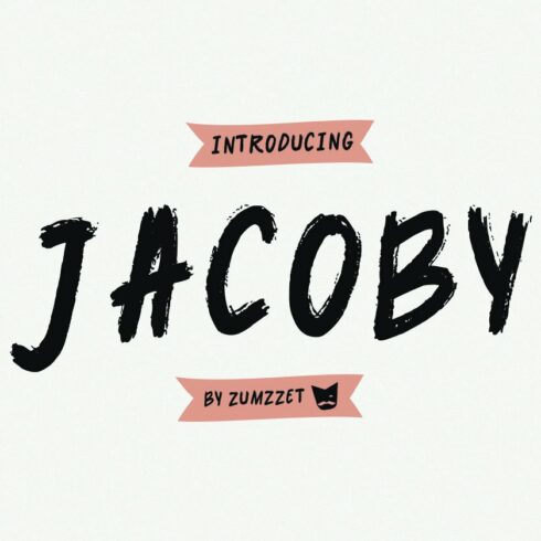 Jacoby Cool & Playful Font cover image.