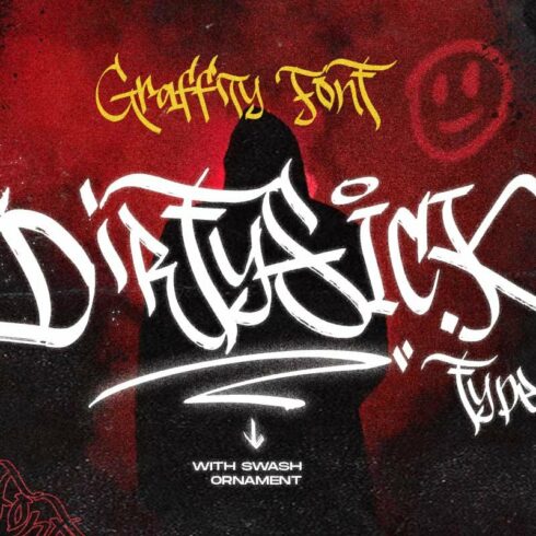 Dirtysick - Graffiti Font cover image.