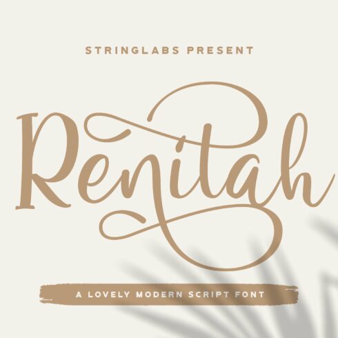 Renitah - Lovely Script Font cover image.