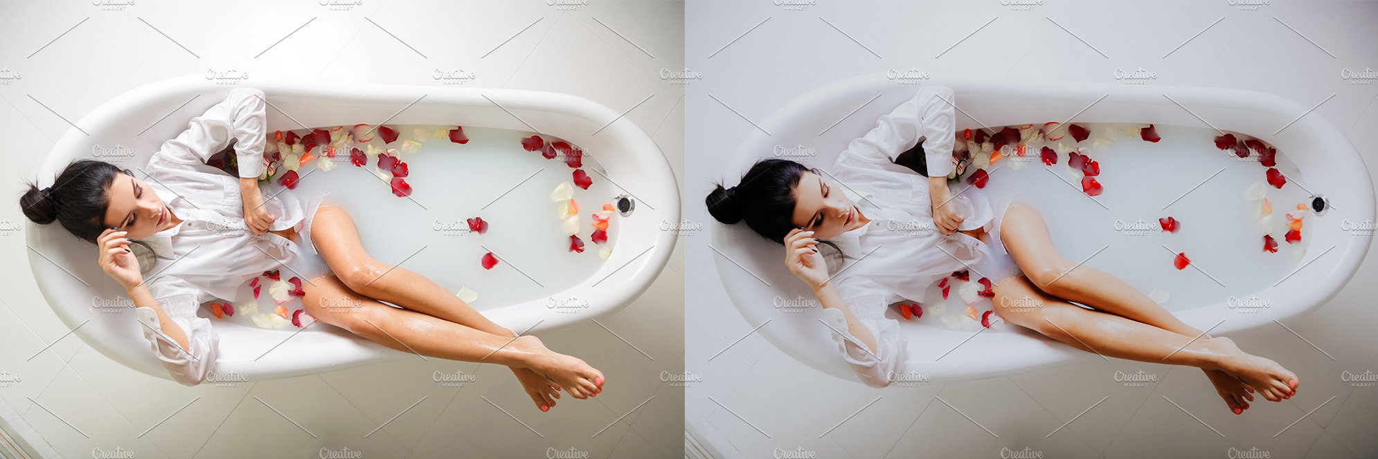 12 x Lightroom Presets, Milk Bathpreview image.