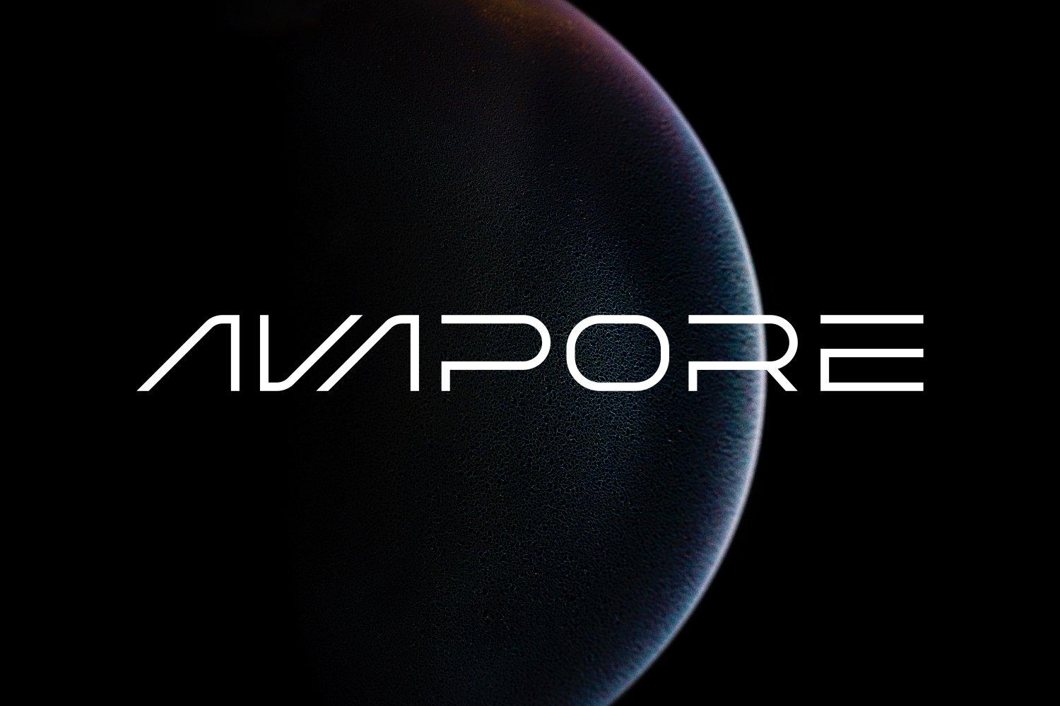 Avapore Technology Font cover image.