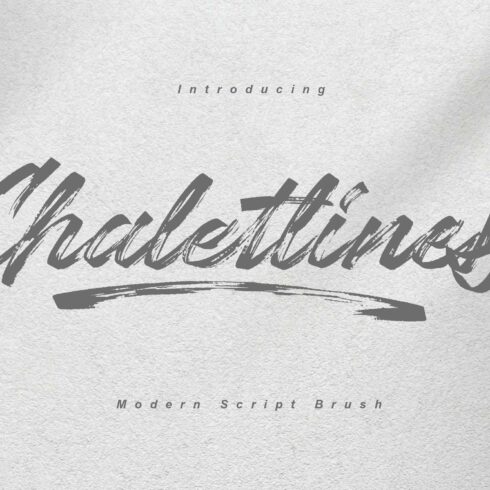 Chaletliness | Modern Script Brush cover image.