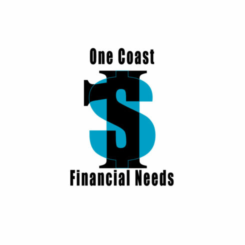 1 COAST FINANCIAL NEEDS - TShirt Design cover image.