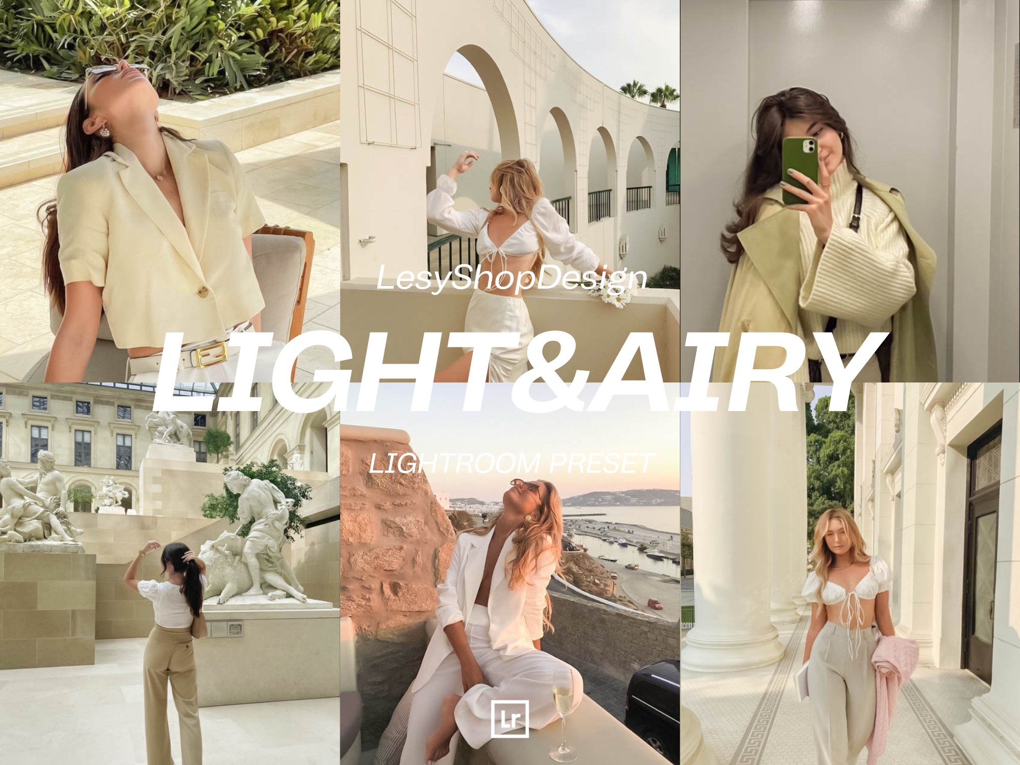 Light&Airy Lightroom Mobile Presetcover image.